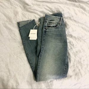 Mother Denim Ankle Fray Jeans
